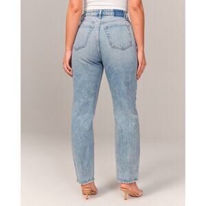 Abercrombie & Fitch Sky Blue Straight Leg Jeans